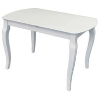 Стол Evelin di Costacurta HV-29V White 1200(1600)x800x760, раскладной
