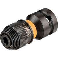 Набор головок, бит, насадок DeWalt DT7508-QZ Ударный адаптер DT7508 1/2 на 1/4Hex
