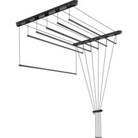 Uscător de rufe Sepio 8370 negru 6x150cm