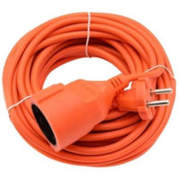Prelungitor electric Neomax 73450 Prelungitor cu o priza, fără impamantare, 15m, 2х1.0mm², 16A, oranj (NX530115)