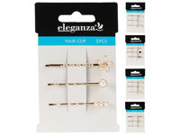 Set agrafe Eleganza "Strasuri" 3buc, 4.5cm