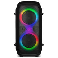 Partybox SVEN "PS-800" 100w, Black, Bluetooth, TWS, Bluetooth, FM, USB, microSD, 2x4400mA*h