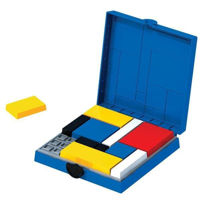 Головоломка Eureka 473555 Ah!Ha Mondrian Blocks -Blue Edition