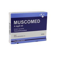 cumpără Muscomed 4mg/2ml 2ml sol. inj. N6 în Chișinău