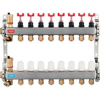 Запорная арматура Ferro Set Distribuitor SN-RZP08S 1" x 8 iesiri debitmetre