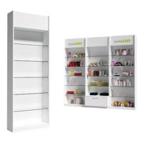 Офисный стеллаж Indart Vitrina 09 (80x30x230)