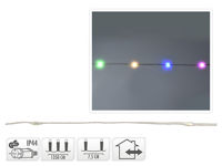 Luminite de Craciun "Fir" 180microLED multicolore, 13.5m cablu transparent