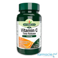 Vitamina C 1000mg comp. N30 (citrice,bioflavonoizi) Natures Aid