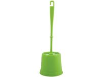 Perie WC cu suport MSV verde, plastic