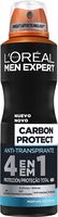 Deodorant antiperspirant 48h L'oreal Men Expert Carbon Protect intense, 150ml