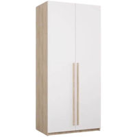 Шкаф Mobildor-Lux Smart-Home (0,80x0,56x2,0H м) с полками Sonoma/Белый