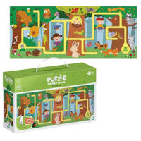 Головоломка Dodo 300585 Puzzle-labirint Călătoria mea prin pădure, 10 el.