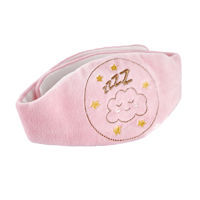 Centura anticolica cu samburi de cirese BabyJem Sleepy Cloud Pink