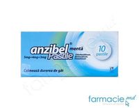 Anzibel® menta pastile 5 mg + 4 mg + 3 mg  N10