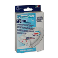 Pansament-emplastru Pharma Doct 6,5x9,5cm N10 ochi steril hipoalergic