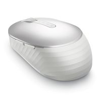 Wireless Mouse Dell MS7421W Premier Rechargeable, Optical, 4000dpi, 2.4 GHz/BT, Platinum Silver