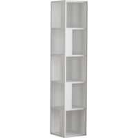Офисный стеллаж Trendy Pian, alb 34x161x34cm, raft de carti