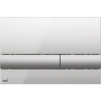 Кнопка смыва Alcaplast M1713 пластик хром глянец/мат