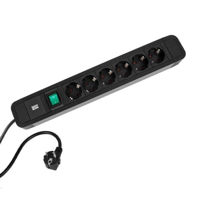 Filtru electric BACHMANN 350.018 PRIMO 2 6xCEE7/3 5m