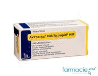 Actrapid® HM sol.inj.100 UI/ml10ml  N1