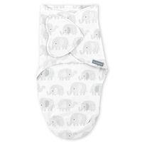 Аксессуар для пеленания Bright Starts 17261-053 Ingenuity Swaddle Me Scribble Elephant Monogram (0-3 luni)