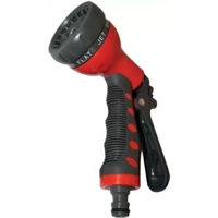 Pistol pentru stropit TopGarden 380969 Set pistol pentru stropit 7 functii cu accesorii, 2 piese ABS