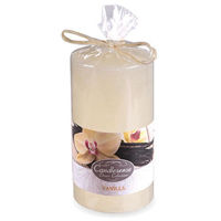 Декор Promstore 46128 Zniczplast Свеча ароматизированная Decor 14x7cm, 60ч, Ваниль