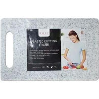 Доска разделочная Promstore 37872 пластиковая 25x15сm гранит, белая
