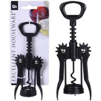 Tirbușon Excellent Houseware 41472 2-х рычажный 16.5cm черный металл