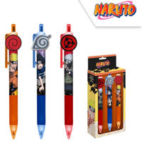 Set de creație KiDS Licensing NA00004 Set 3 Pens Naruto