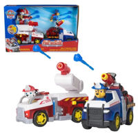 Машина Spin Master 6073471 Echipă de Salvare de Pompieri, Chase și Marshall, seria Patrula Cățelușilor
