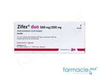 Zifex® duo 500 mg/200 mg ovule  N7(Metronidazol)(Antibiotice)
