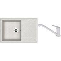 Мойка кухонная со смесителем Dr.Gans Techno 860 + SanDonna F 1066 gri