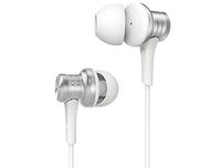 Borofone BM22 silver (095453) Boundless universal earphones with mic, Speaker 10mm, Cable length 1.2m, Microphone, support for Apple and Android