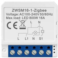 Выключатель электрический Avatto Smart Light Switch 3 Gang 250W 10A Zigbee (Neutral Wire)