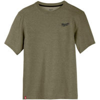 Спецодежда Milwaukee 4932492980 tricou WORKSKIN, miineci scurte, marime L , culoare verde