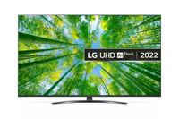 50" LED TV LG 50UQ81006LB, Black (3840x2160 UHD, SMART TV, DVB-T2/C/S2)