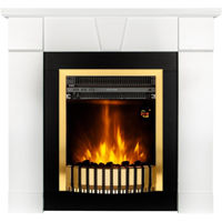 Камин электрический ArtFlame Elyon & Gala Gold, 950x1000x270mm, Alb