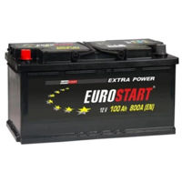 Автомобильный аккумулятор Eurostart Extra power 100 Ah R-
