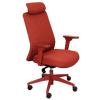 Fotoliu de birou Deco Gino Red