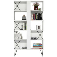 Офисный стеллаж Trendy Extra, Alb 90x167x22cm, raft de carti