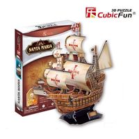 CubicFun puzzle 3D Santa Maria schooner