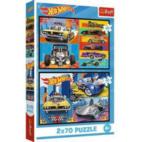 Пазл Trefl 34442 Puzzles 2x70 Toy cars, Hot Wheels