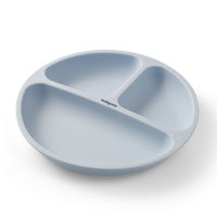 Силиконовая тарелка с присоской Babyono Blue