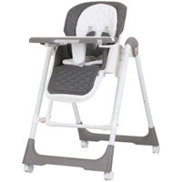 Стульчик для кормления Chipolino STHMS02404GN Milk Shake granit 2in1