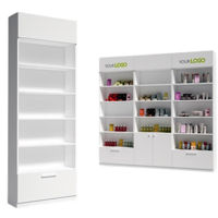 Офисный стеллаж Indart Vitrina 07 (80x30x230)