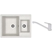 Мойка кухонная со смесителем Dr.Gans Astra 620K + SanDonna F 1066 gri