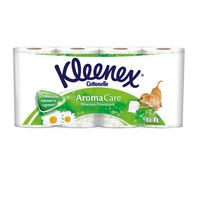 Туалетная бумага Kleenex Camomile, 8 рулонов, трехслойная