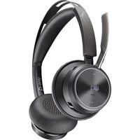 Гарнитура беспроводная Bluetooth Poly Voyager Focus 2 USB-A HS with Charge Stand (77Y86AA)
