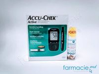 Glucometru ACCU-CHEK Active+Dermaphex 50 ml CADOU